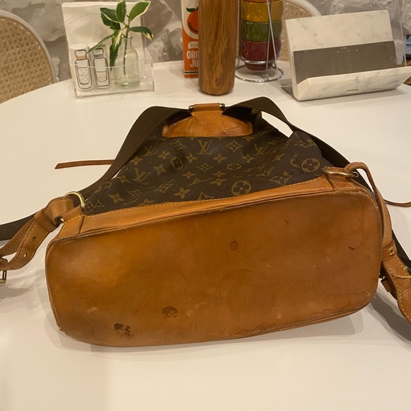 Vintage Louis Vuitton Montsouris Backpack Monogram Canvas GM - Picture 6 of 7